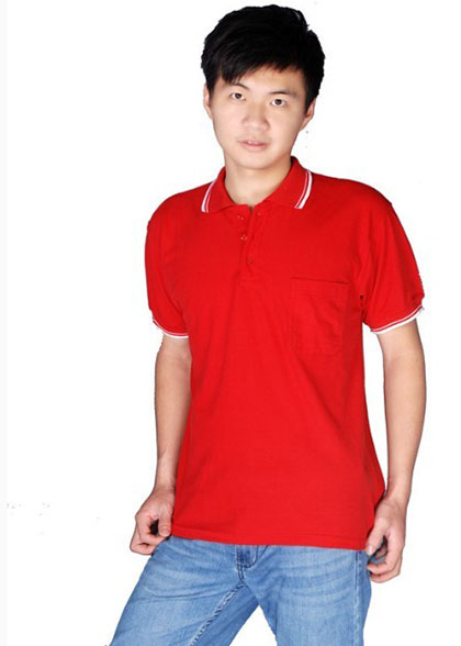 红色文化衫 